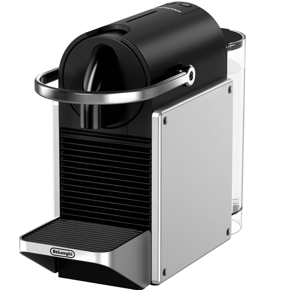 Delonghi EN127.S, Nespresso Pixie Capsules Coffee Machine, Sliver Black