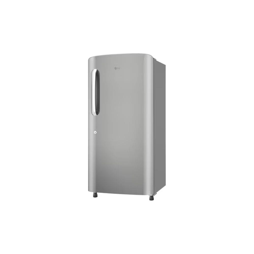 LG 210 Ltrs, 3 Star Single Door Refrigerator (GLD2236YAPZ, Shiny Steel)
