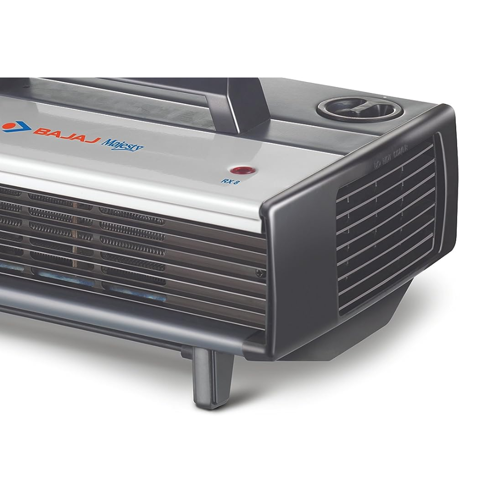 Bajaj Majesty RX-8, 2000 Watts Heat Convector Room Heater, Black