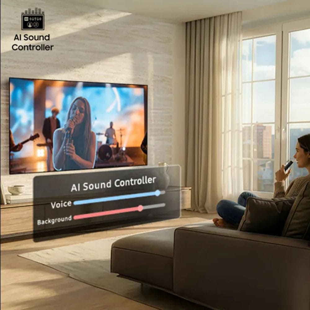 Samsung QA55S85HAELXL, 55 Inches 4K Ultra HD OLED TV, Graphite Black