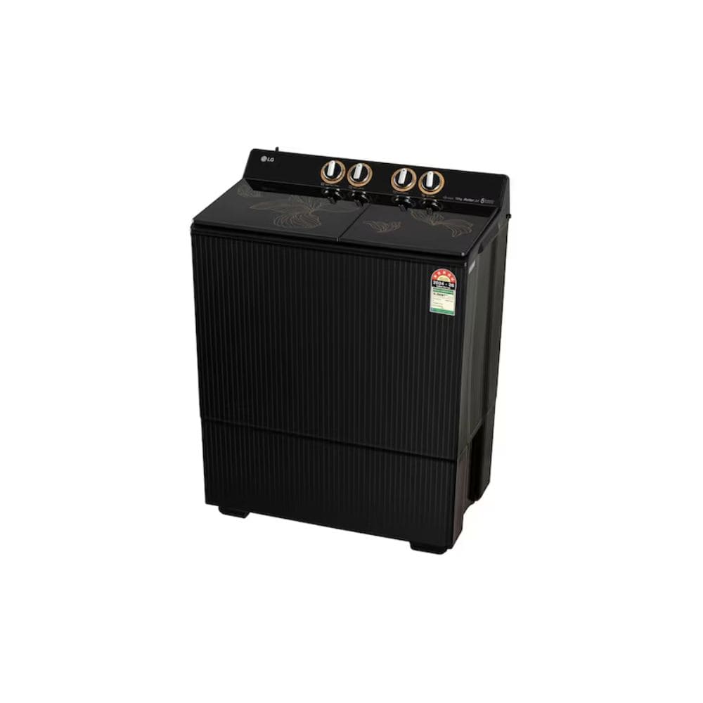 LG 12 Kg 5 Star Semi-Automatic Top Load Washing Machine (PX120A9SO4Z,Onyx Black)