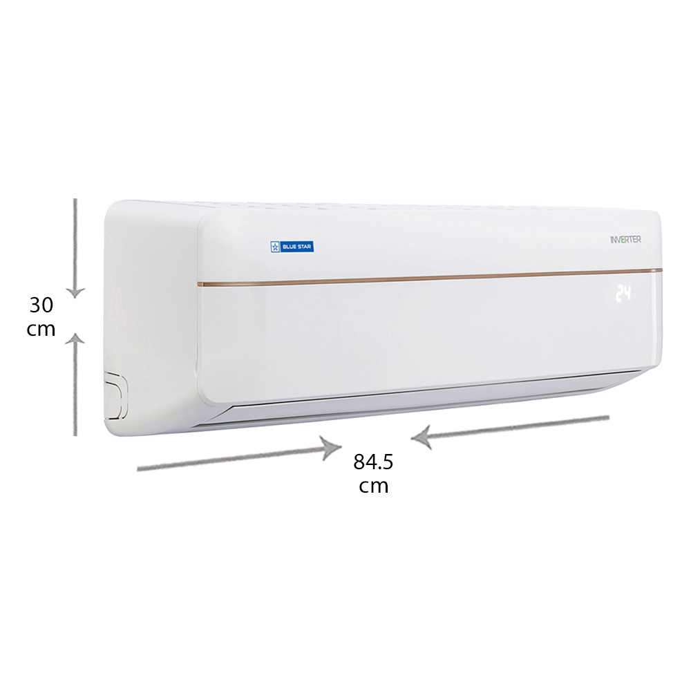 Blue Star 1.0 ton 3Star Inverter Split Air Conditioner (IC312DNU, 3500W)