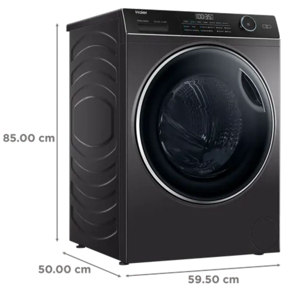 Haier 9 Kg 5 Star Fully-Automatic Front Load Washing machine (HW90-DM14959CS8U1, Champaign Gold)