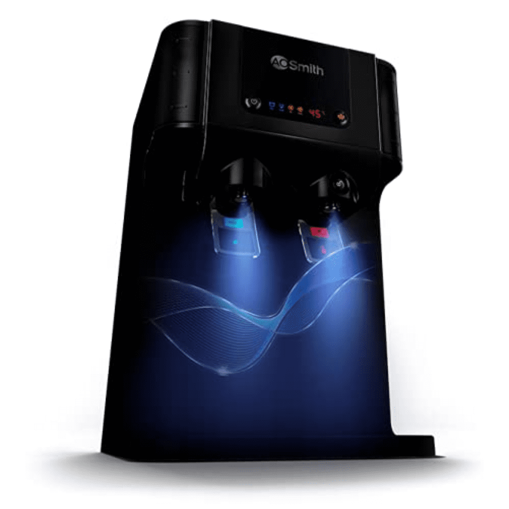 AO Smith PROPLANET P6, 9 Ltrs Storage, RO+SCMT Wall Mountable Water Purifier, Black
