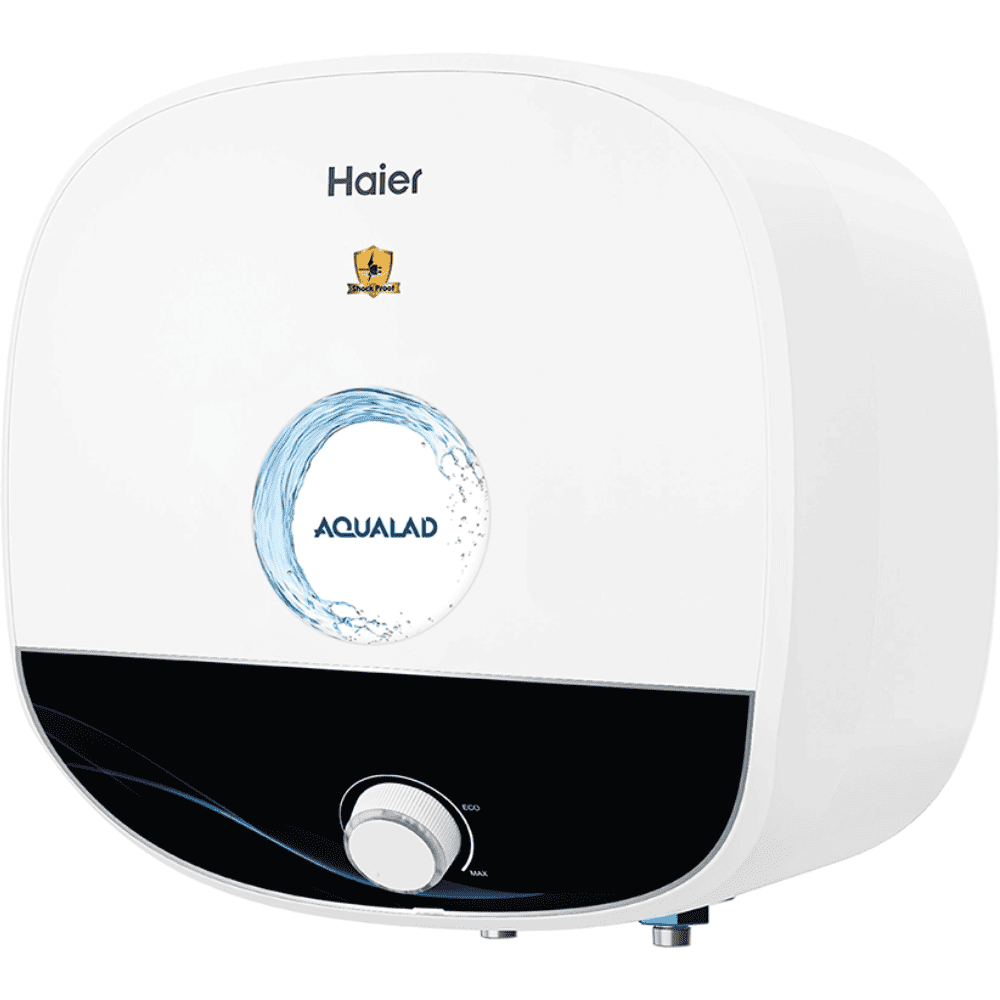Haier 25 Ltrs Storage 5 Star Wall Mounting Water Heater Geyser (ES25V-AQUALAD BLACK)
