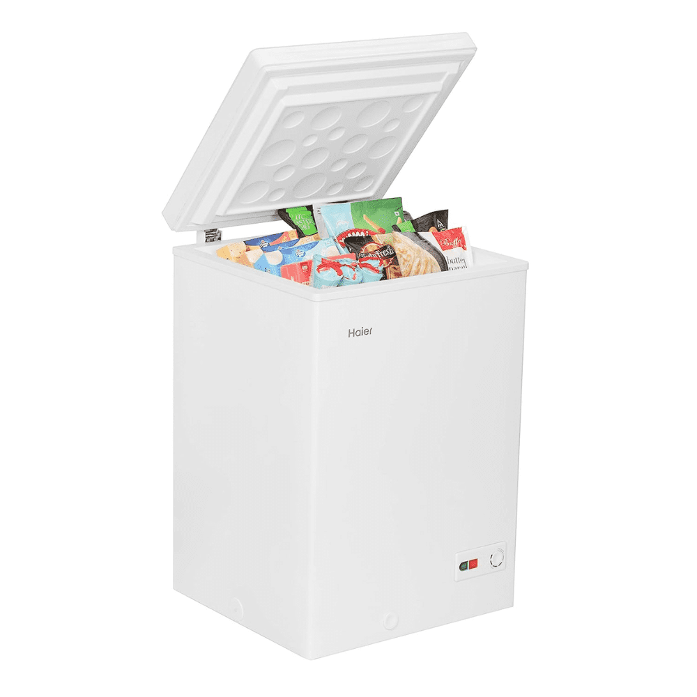 Haier HCF 175HC, 142 Ltrs Hard Top Convertible Single Door Deep Freezer, White