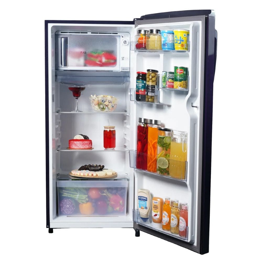 Haier 205 Ltrs, 1 Star Direct Cool Single Door Refrigerator (HRD 2261SPMA N)