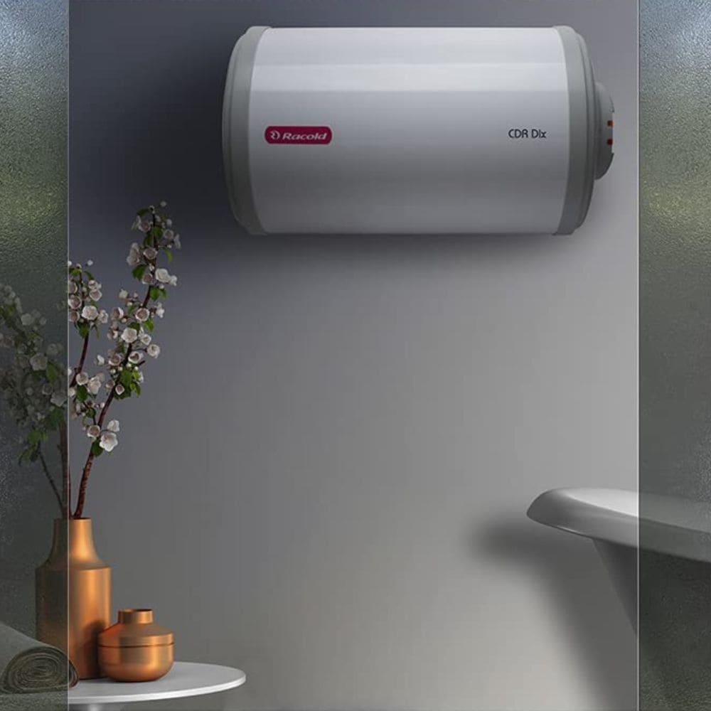 Racold 35 Ltrs Horizontal Storage Water Heater Geyser (CDR Dlx 35L-H)