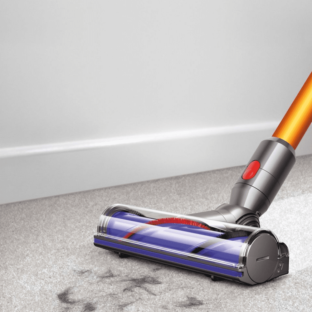 Dyson V8 381353-01, Absolute+ kit Vacuum Cleaner with Advanced Filtration (Silver & Yellow)