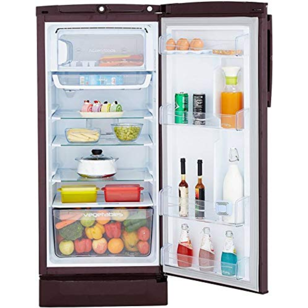 Godrej 190 Ltrs  3 star Direct Cool Single Door Refrigerator (RD EDGEPRO 205D TAF, Zen Wine)