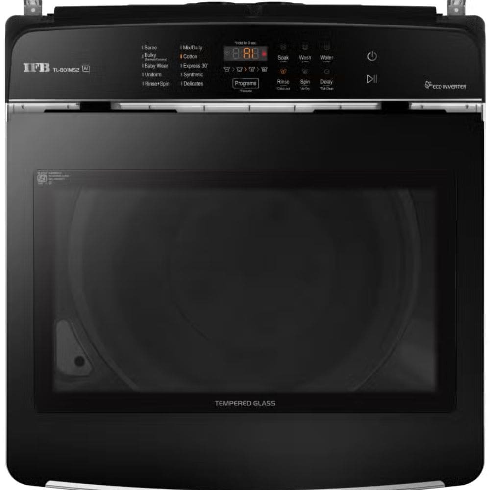 IFB 8 Kg 5 star Fully-Automatic Top Load Washing Machine (TL801MS2ID, Grey)