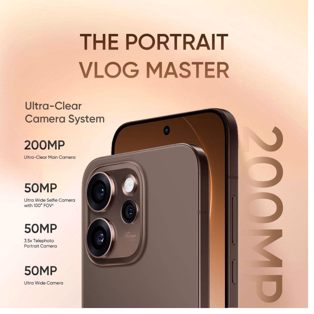 OPPO RENO15 PRO MINI CPH2813 12/256GB, Powerful 5G with Camera Control Android Phone (Multi Colour)