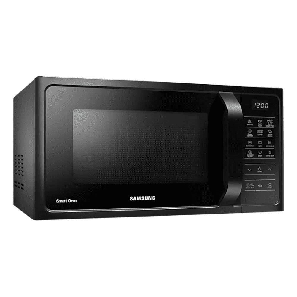 Samsung 28 Ltrs Stainless Steel Convection Microwave Oven (MC28A5033CK,Black)