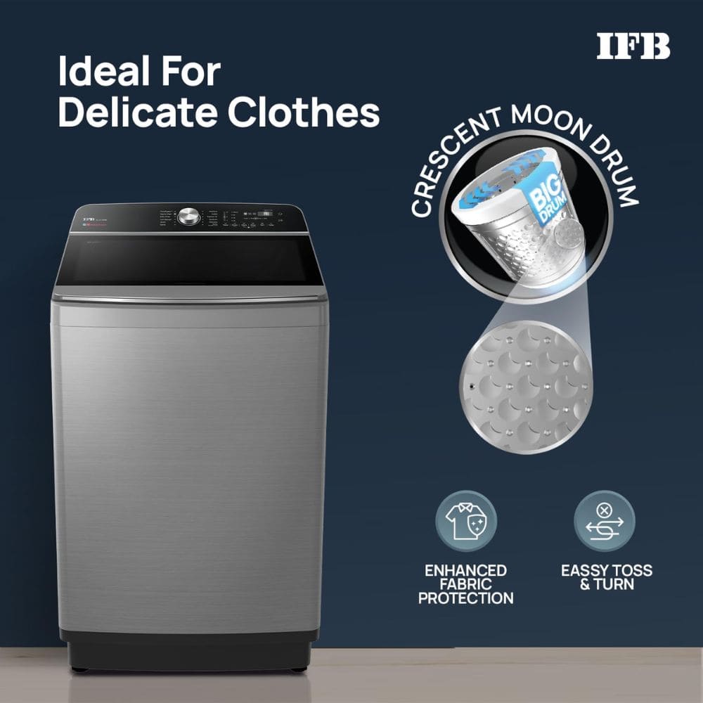 IFB 8 Kg 5 star Fully-Automatic Top Load Washing Machine (TL801OG2SID)