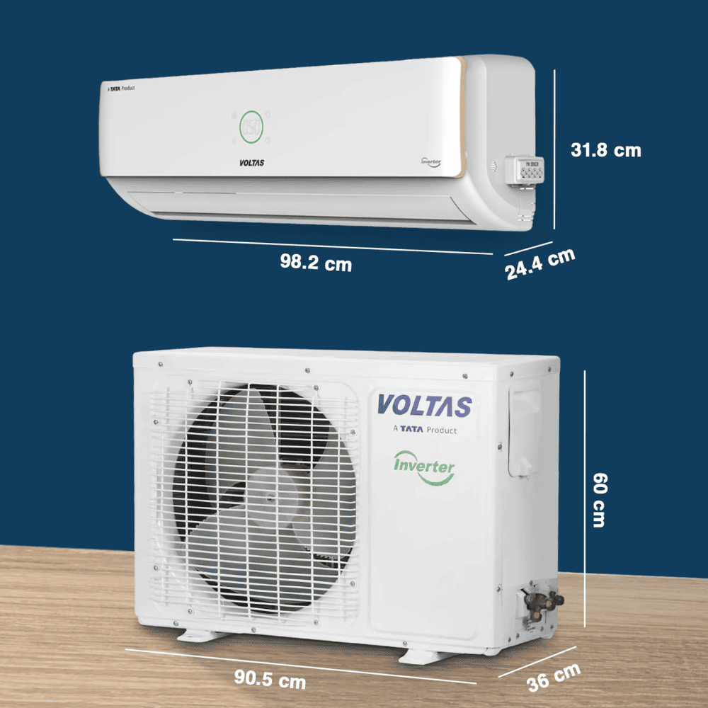 Voltas ton Star Inverter Split Air Conditioner Copper (185V