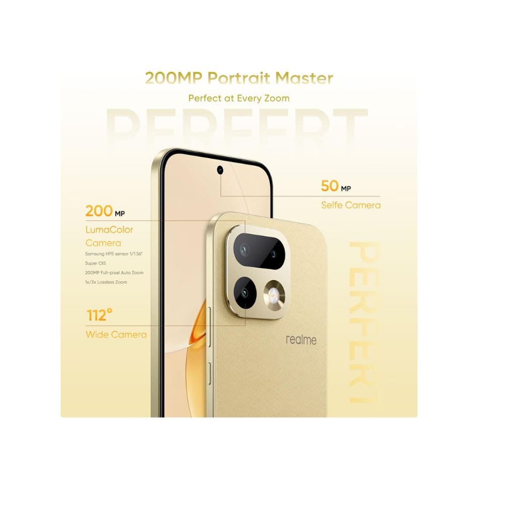 Realme 16 Pro 5g 8GB/256GB, Powerful 5G with Camera Control Android Phone (Multi Colour)