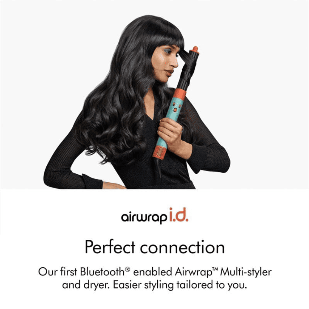 Dyson 533801-01, Airwrap Multi-Styler Complete Travel Pouch with Bluetooth (Ceramic Patina & Topaz)