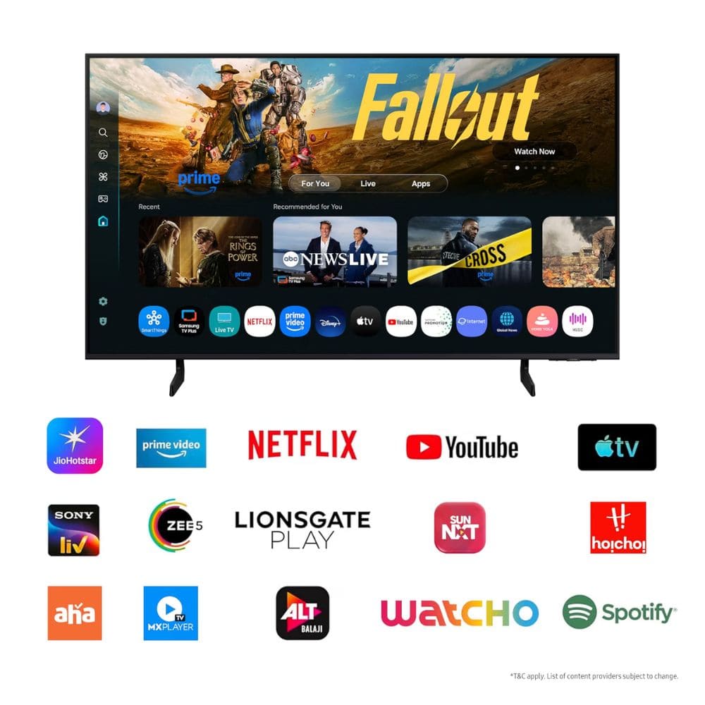 Samsung QA55Q7FAAULXL, 65 Inches 4K Ultra HD QLED TV, Black