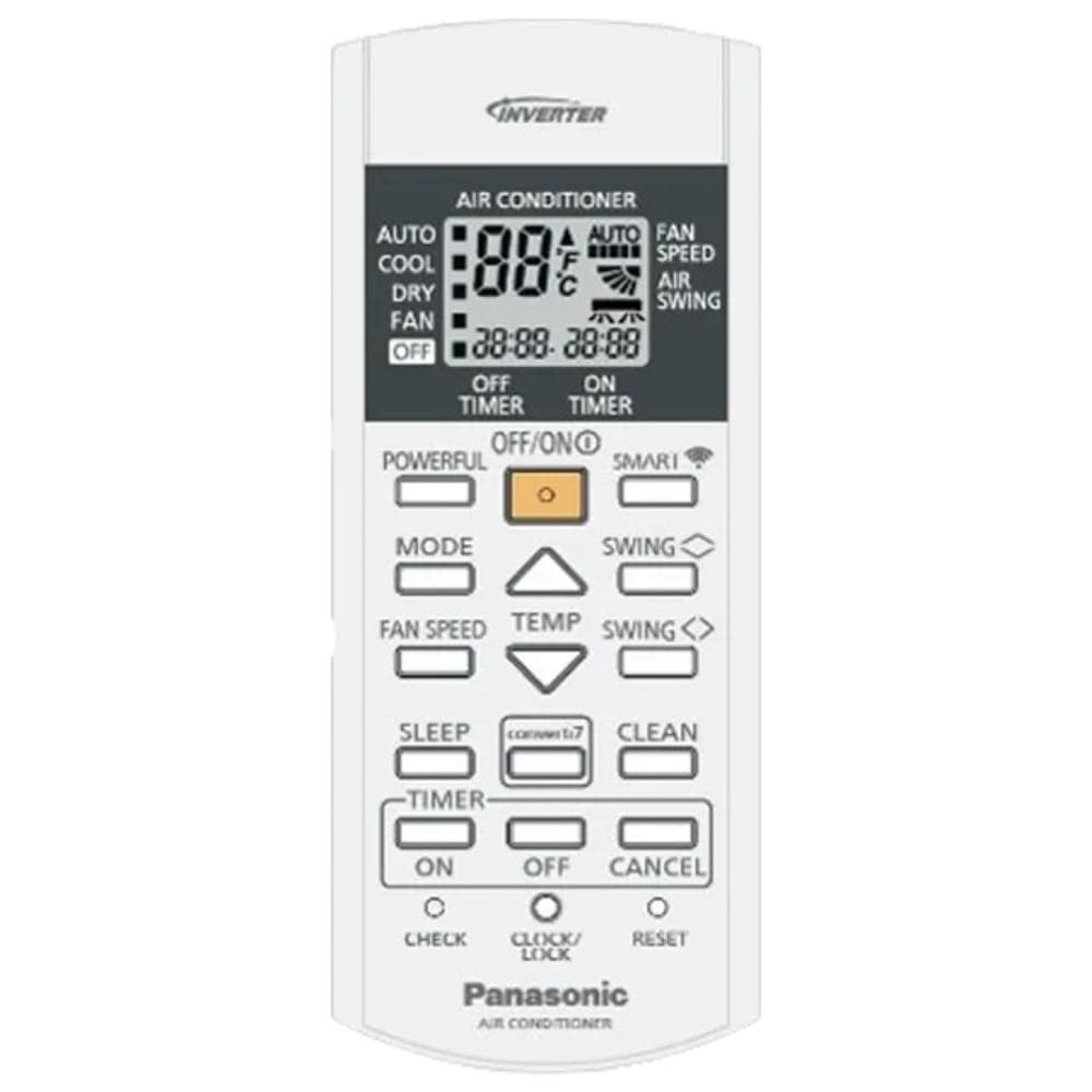 Panasonic 2.0 ton 3 Star Inverter Split Air Conditioner (CU-AU24BKYF)