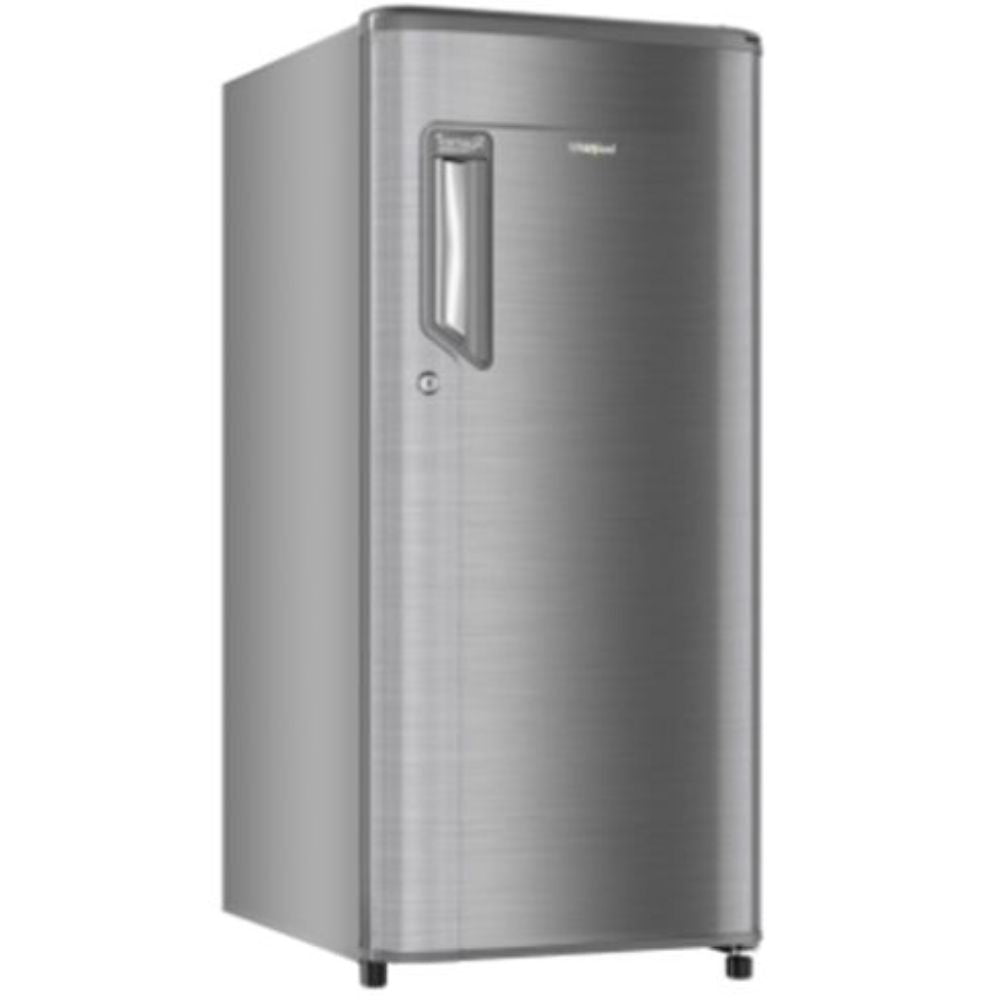 Whirlpool 205 IMPC ROY 2S TITAN STEEL-Z, 184 Ltrs 3 Star Inverter Direct Cool Single Door Refrigerator, Sapphire Linnea