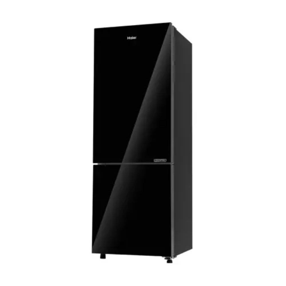 Haier 237 Ltrs, 2 Star Frost Free Double Door Bottom Mount Refrigerator (HRB 2872EKGA P)