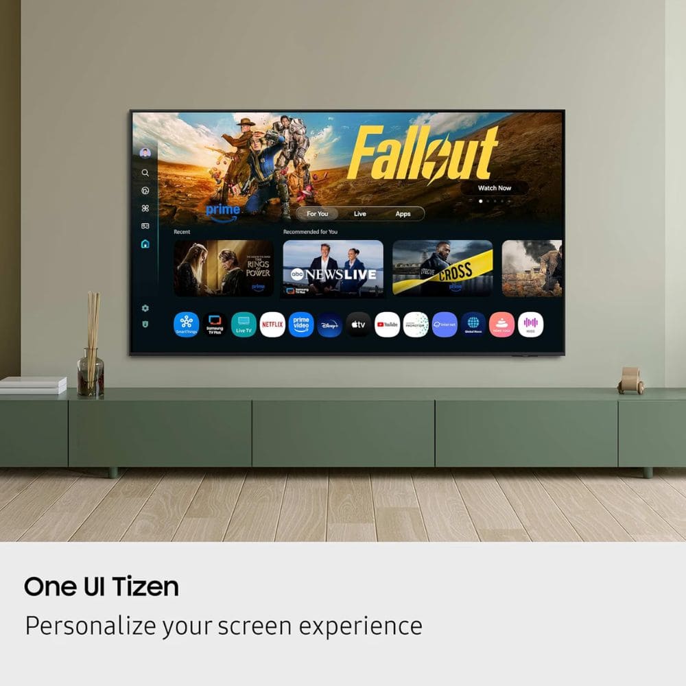 Samsung 43F5500F, 43 Inches Full HD Smart LED TV, Black