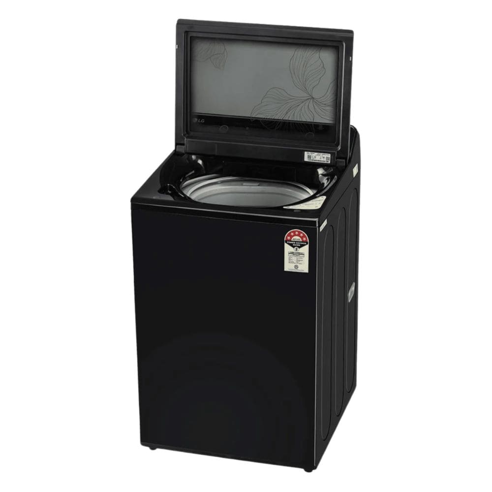 LG 9 Kg 5 Star Fully-Automatic Top Load Washing Machine (T90KMOB1Z,Black)