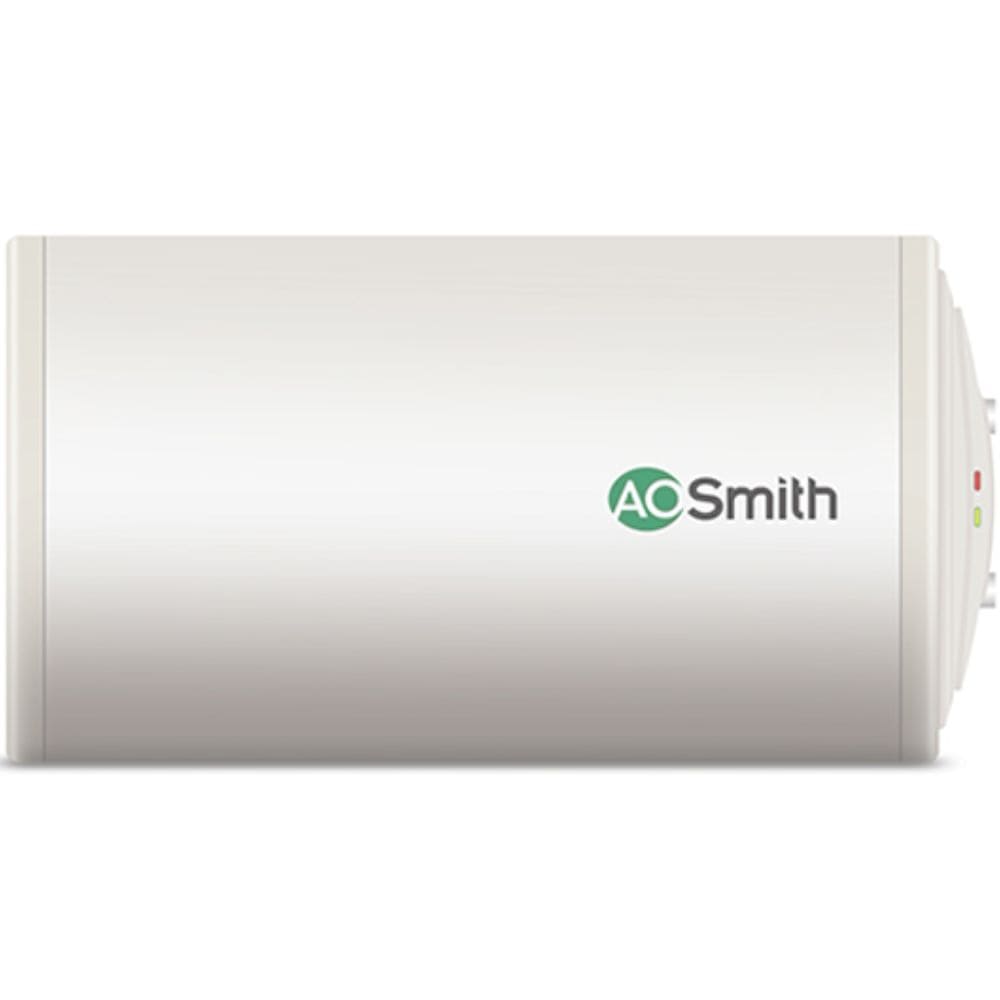 AO Smith 50 Ltrs Horizontal Storage Wall Mounting Water Heater Geyser (HAS-50L, White)
