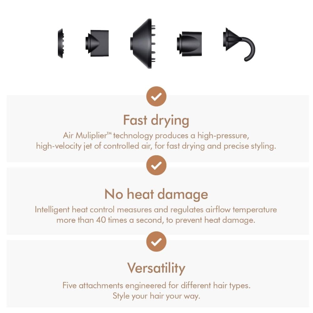 Dyson 560511-01, Supersonic Nural Electric Corded Hair Straightener (Prussian Blue)