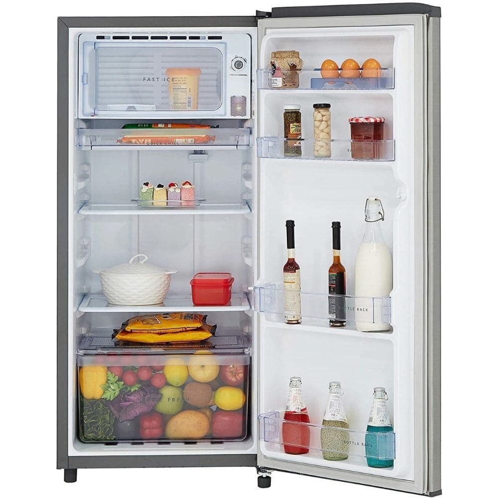 Whirlpool 184 Ltrs, 2 Star Direct Cool Single Door Refrigerator (205 IMPC PRM Imperial Steel)