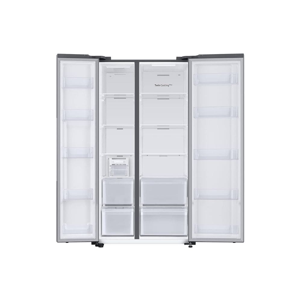 Samsung 653 Ltrs, 3 Star Convertible 5 in 1 Side by Side Refrigerator (RS76CG8103S9HL, Refined Inox)
