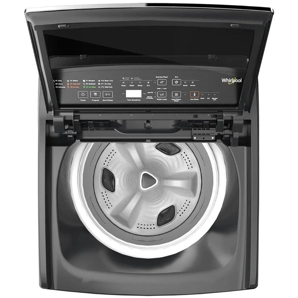Whirlpool 8 Kg 5 Star Fully Automatic Top Load Washing Machine (Stainwash pro H 8.0 KG,Grey)