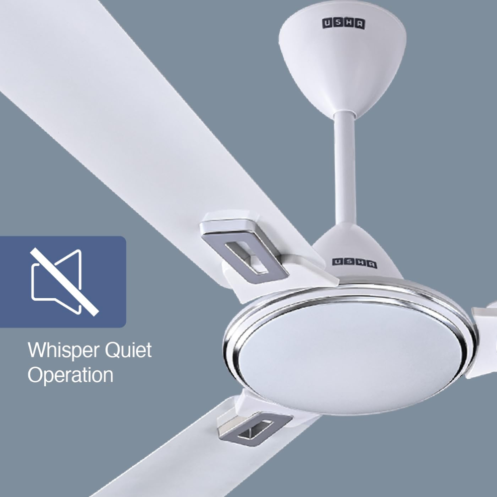 Usha 1200mm 3 Blades High Speed Decorative Ceiling Fan (Striker Galaxy)