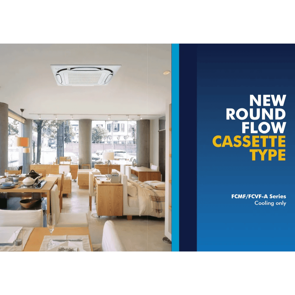 Daikin 1.4 ton 4 Star Inverter Cassette Air Conditioner (FCVF50ARV169)