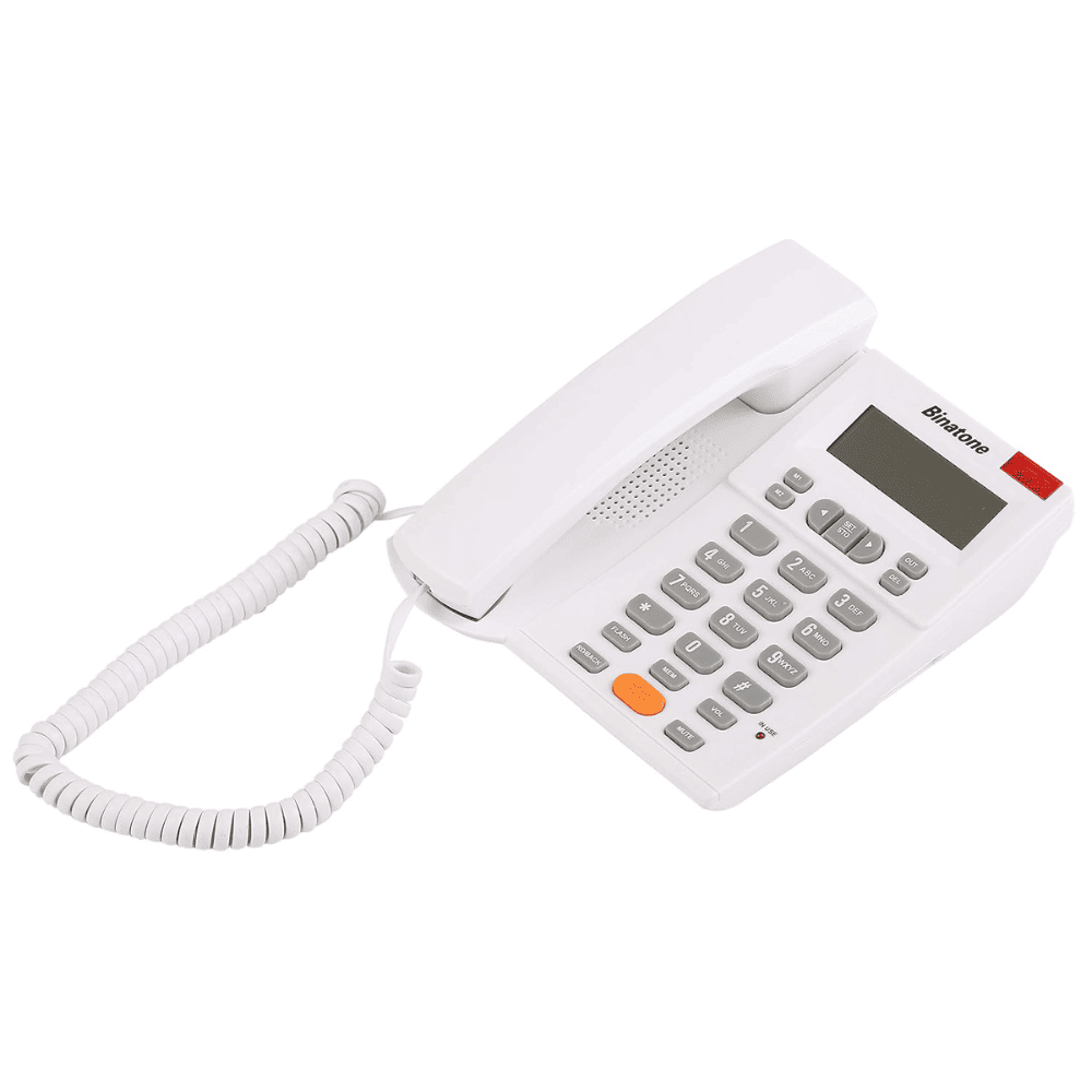 Binatone Concept700, Corded Landline Phone, White