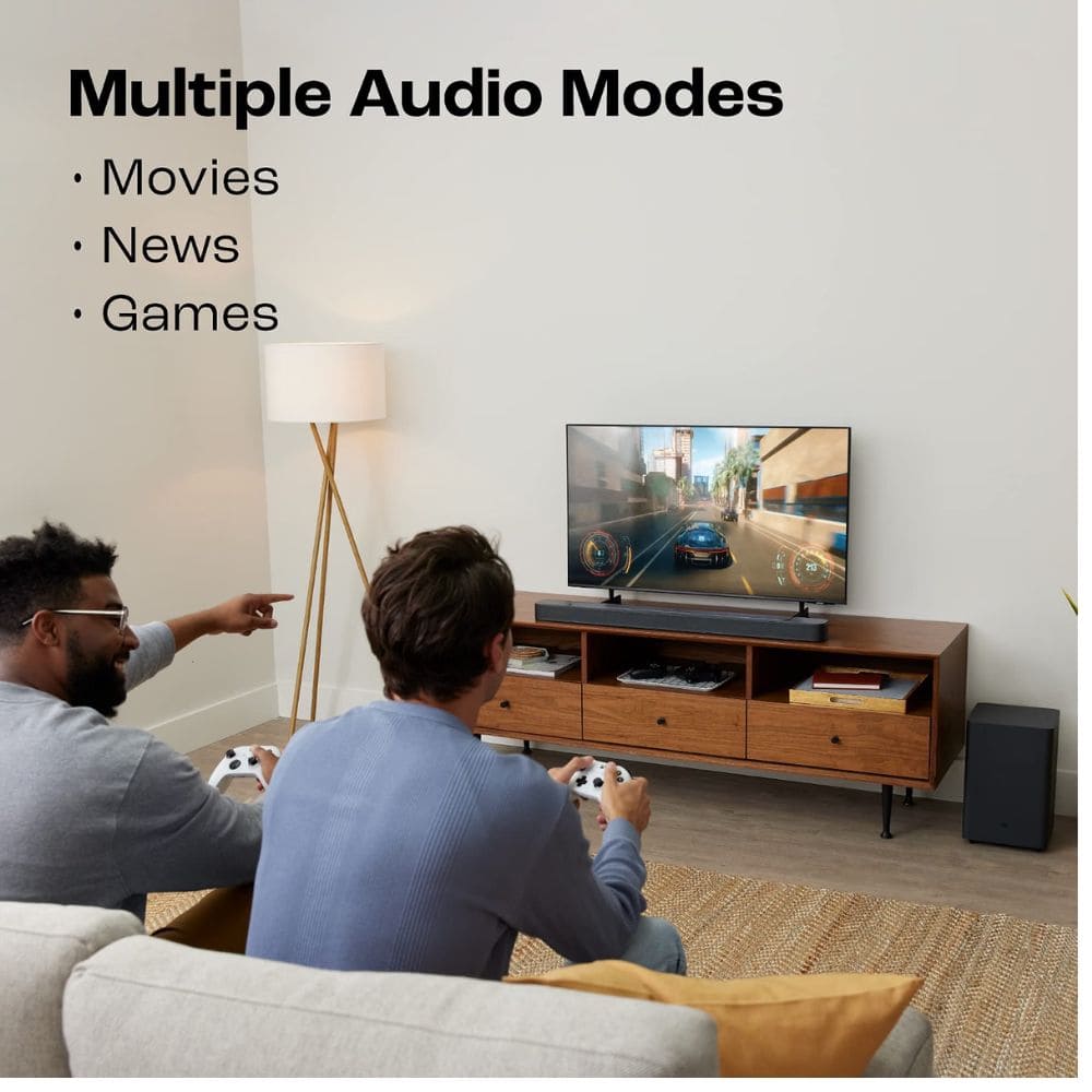 JBL Bar 300 Watts Wireless with True Dolby Atmos Down-Firing Subwoofer Soundbar (JBLBAR1300BLKIN, 2.1 Channel)