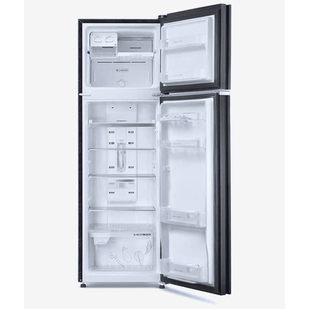 Whirlpool 235 Ltrs 2 Star, Inverter Frost Free, Double Door Refrigerator (NEO 305GD PRM CRYSTAL BLACK (2S)-TL)