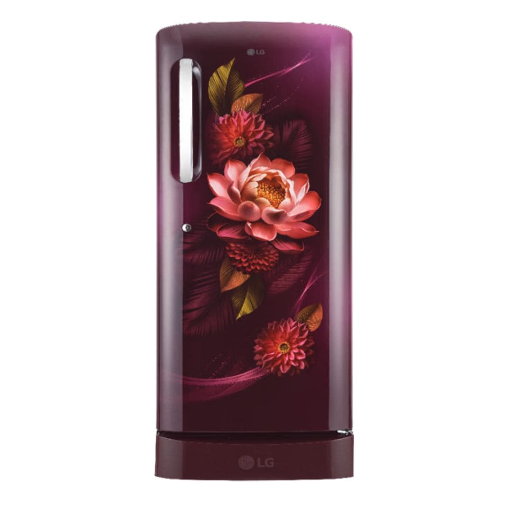 LG 224 Ltrs, 5 Star Smart Inverter Direct Cool Single Door Refrigerator (GLD2356ZAWS)