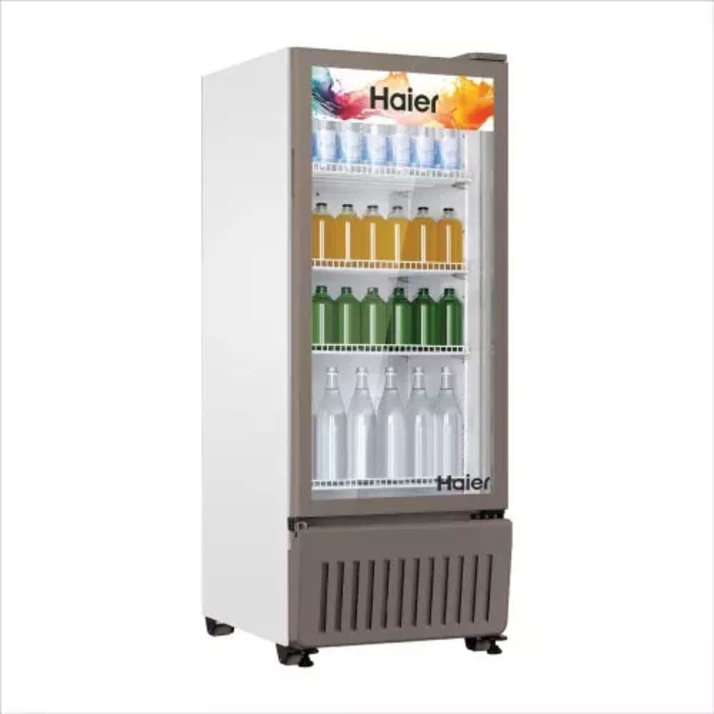 Haier HVC-405GT5, 405 Ltrs Single Glass door with Touch LED Commercial Refrigerator, Grey