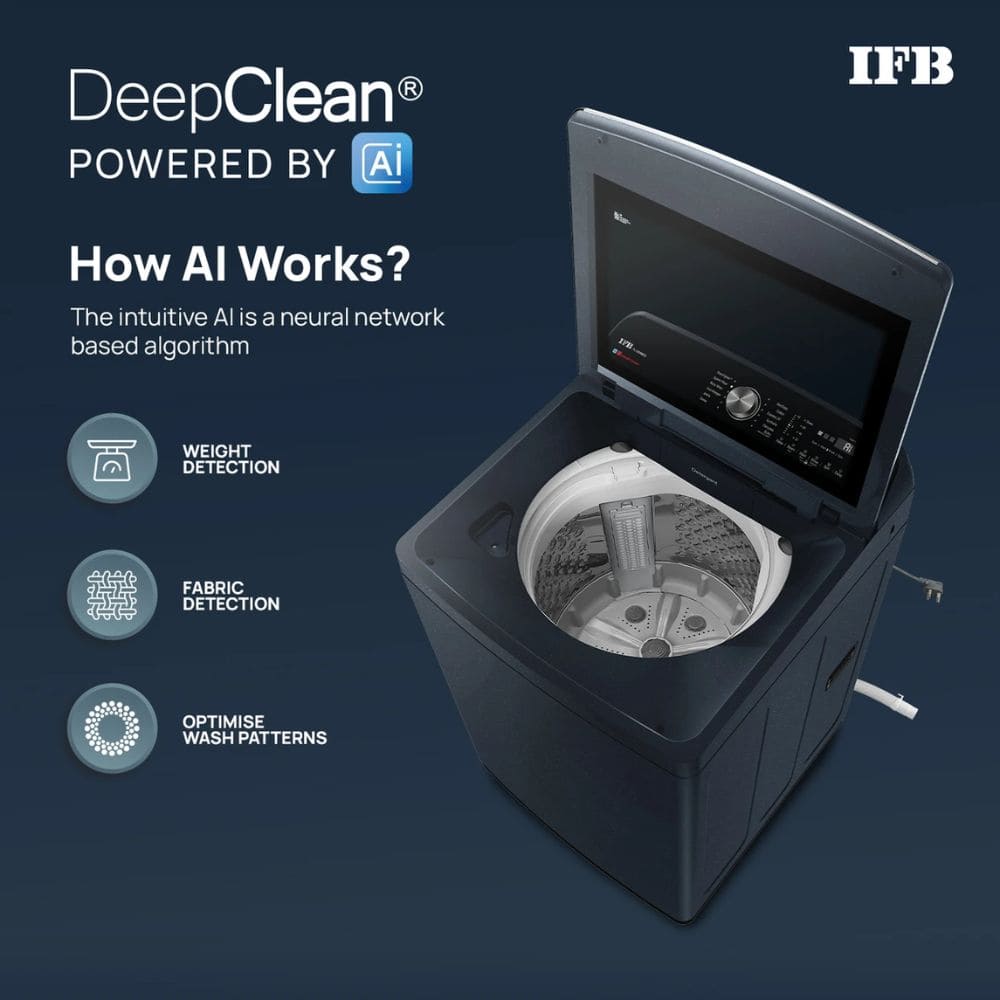 IFB 12 Kg 5 star Fully-Automatic Top Load Washing Machine (TL121RB2SN)