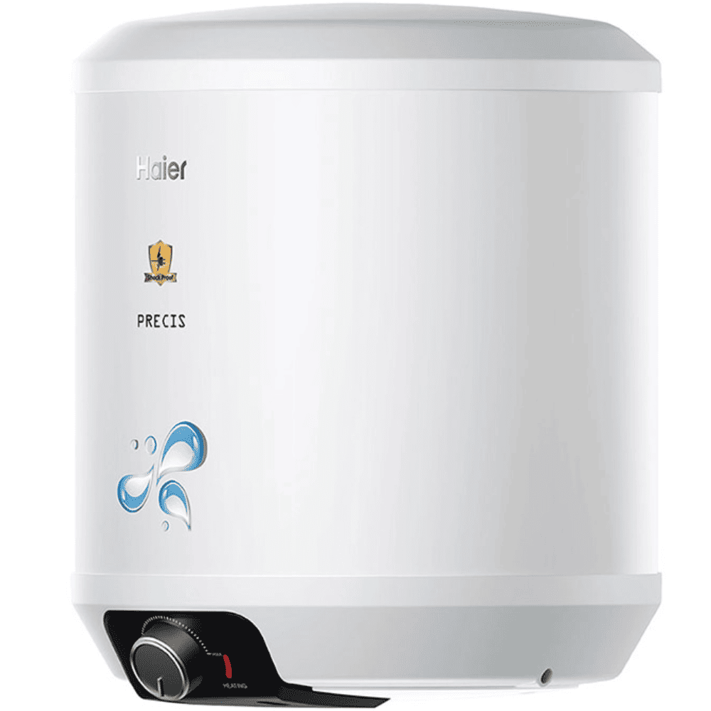 Haier 10 Ltrs Storage 5 Star Wall Mounting Water Heater Geyser (ES10V-PRECIS White)