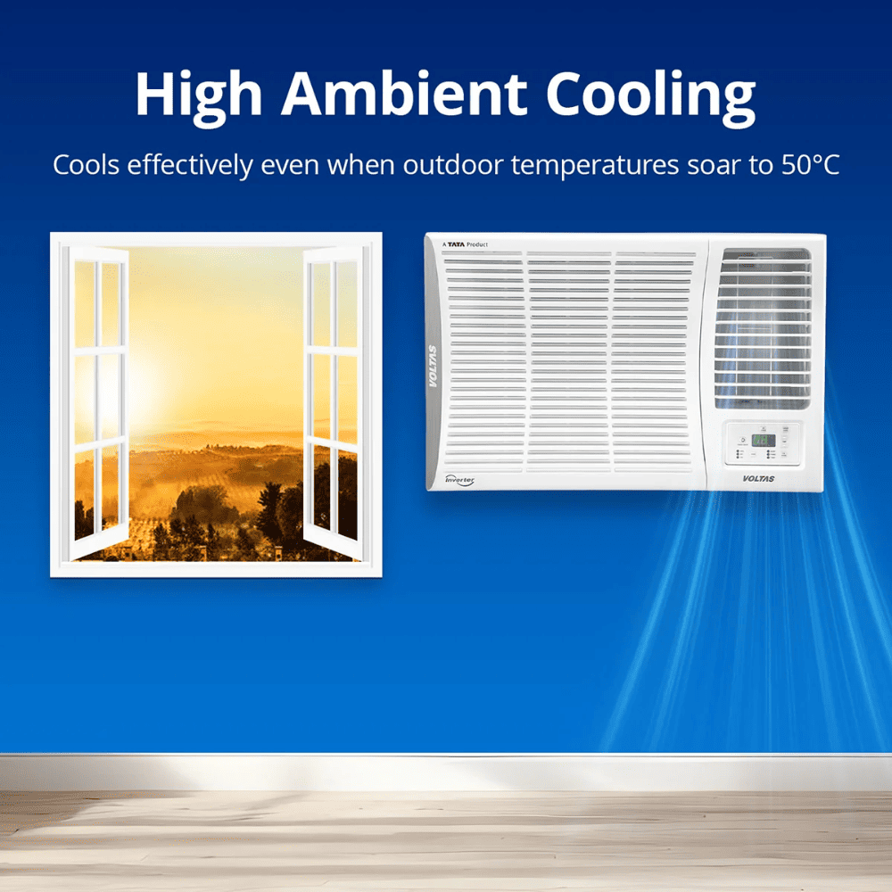 Voltas 1.5 Ton 5 Star Inverter Window Air Conditioner (185V VERTIS ELITE)