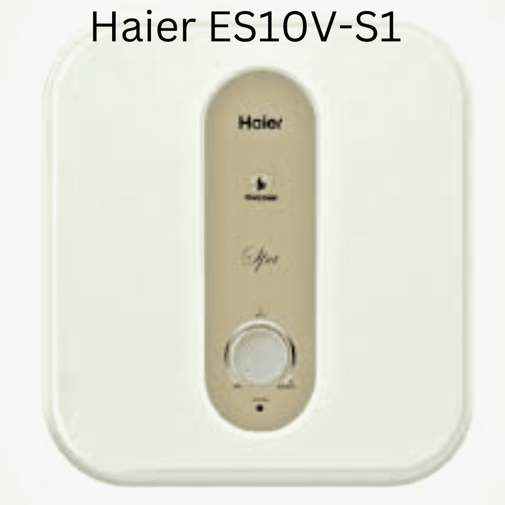 Haier 10 Ltrs Storage 5 Star Wall Mounting Water Heater Geyser (ES10V-S1I White)