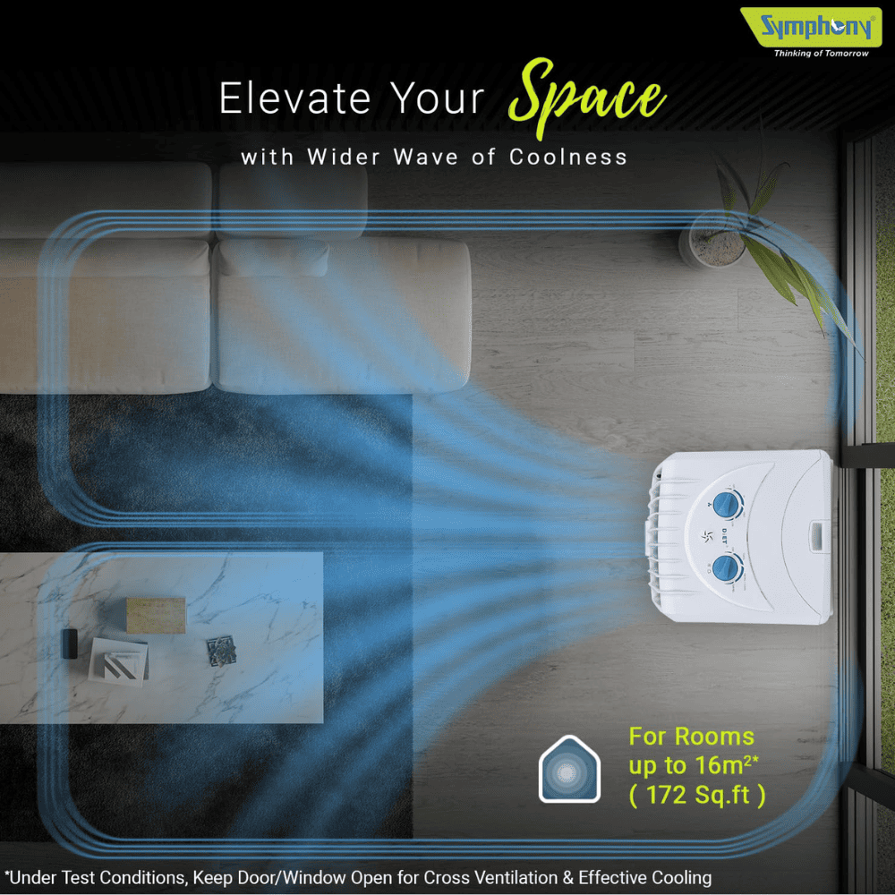 Symphony 50 L Diet Tower Air Cooler (DIET50T)