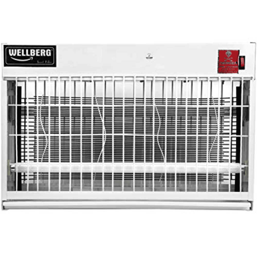 Wellberg WB5412, Slim Flying Insect Killer 2 FT. Uv Tubes (White)