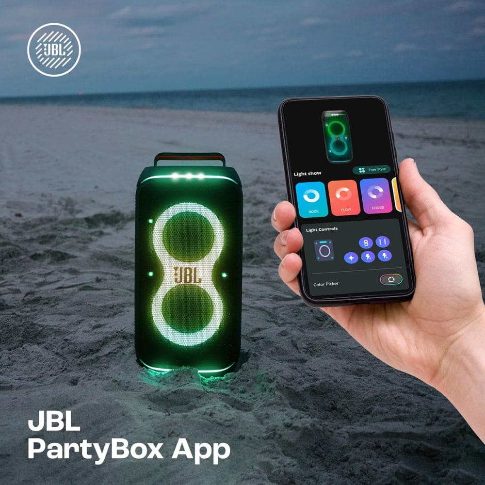 JBL Bar 120 Watts Partybox Wireless Bluetooth 160w speaker with Dual Guitar & Mic Inputs Soundbar (JBLPBCLUB120IN)