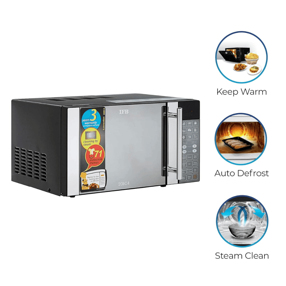 IFB 20 Ltrs Solo Microwave Oven (20BC4,Black)