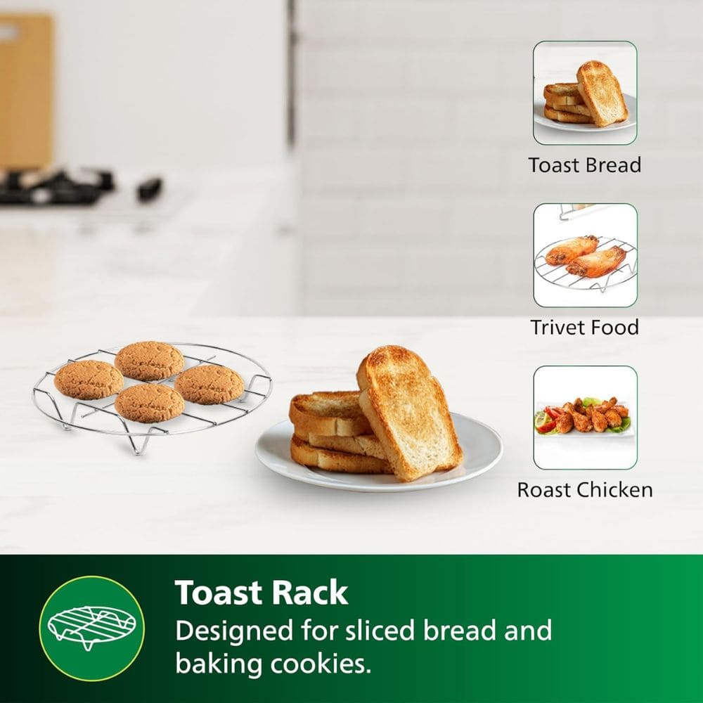 Philips Breakfast Kit Large size Accessory (HD9825/01, Silver Grey)