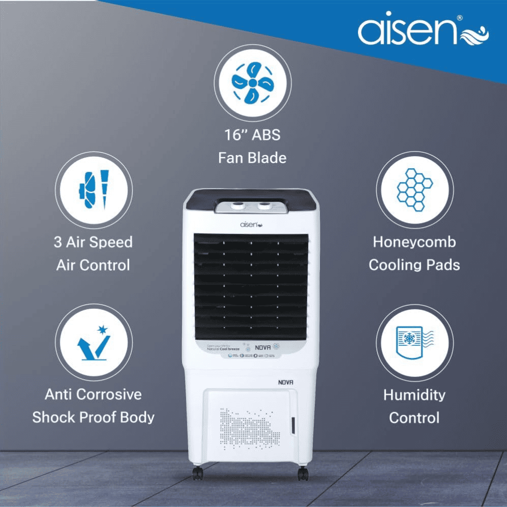 Aisen 70 Ltrs Nova Desert Air Room Cooler (A70DMH510)