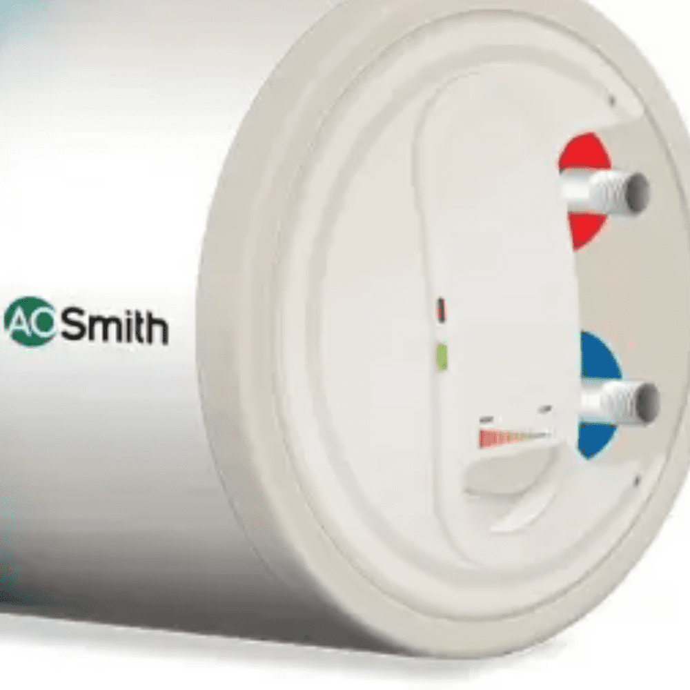 AO Smith 25 Ltrs Horizontal Storage Wall Mounting Water Heater Geyser (Elegance Slim25,White)